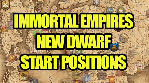 Total War Warhammer 3 - Novo vdeo de gameplay apresenta Chaos Dwarf. . Immortal empires dwarf guide